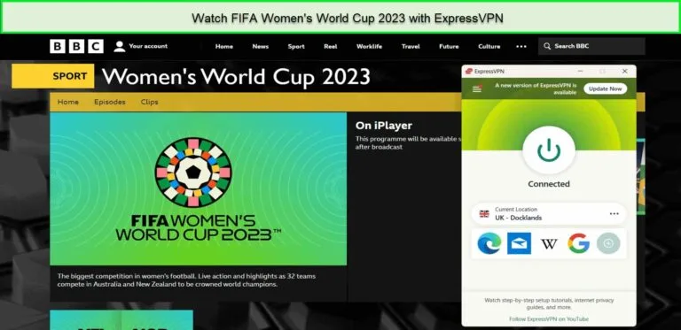 Watch FIFA Women’s World Cup 2023 in France on BBC iPlayer with ExpressVPN