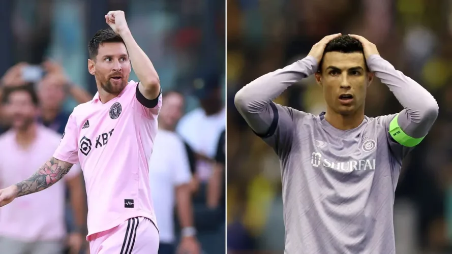 ronaldo vs messi 2nd games