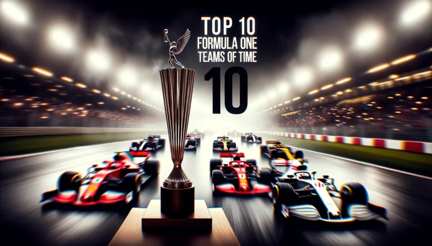 Top 10 Formula One teams of All Time