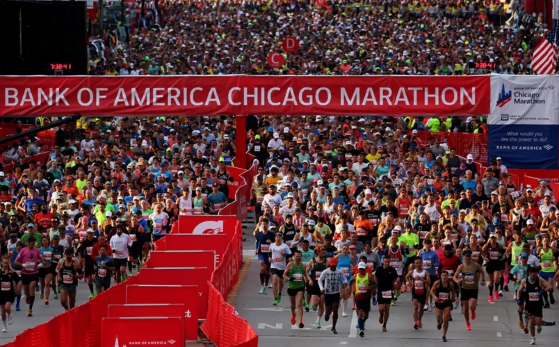 The Inaugural Chicago Marathon