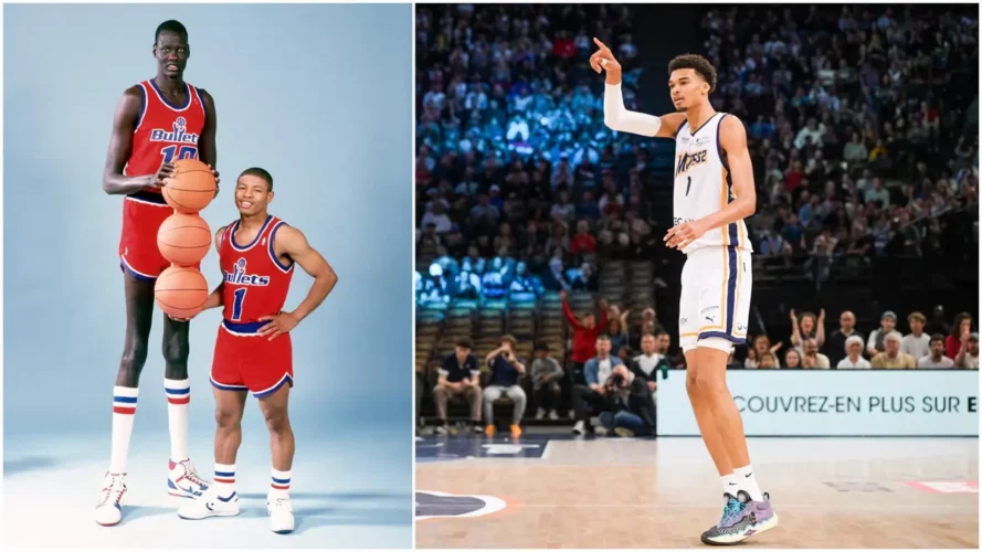 Tallest NBA players in history
