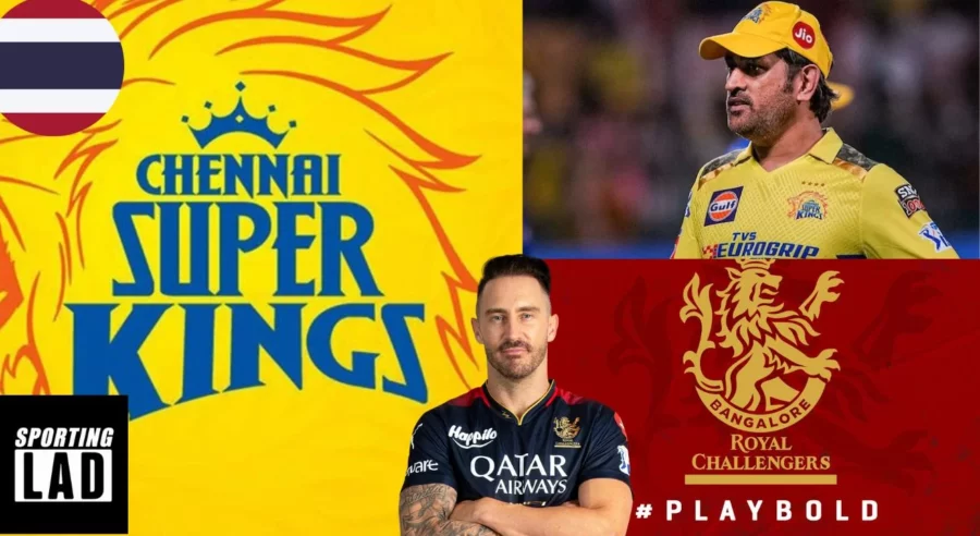 Watch Chennai Super Kings vs Royal Challengers Bangalore in Thailand