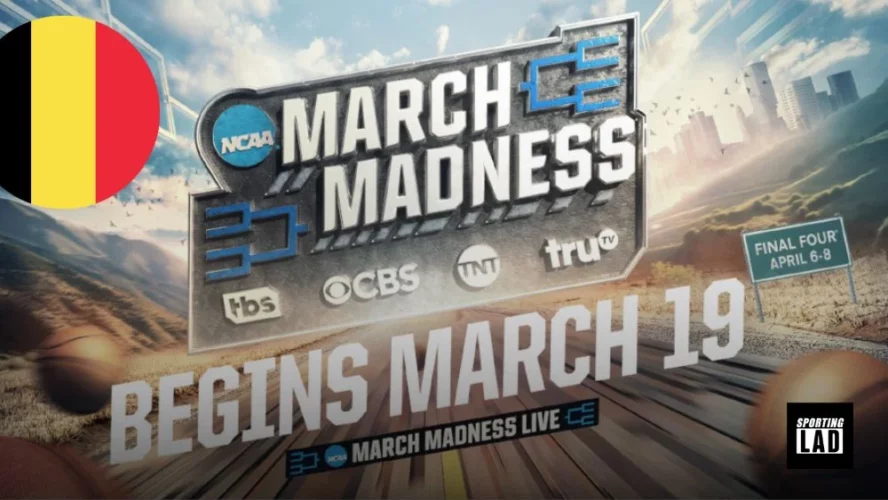 Watch NCAA March Madness 2024 in Belgium