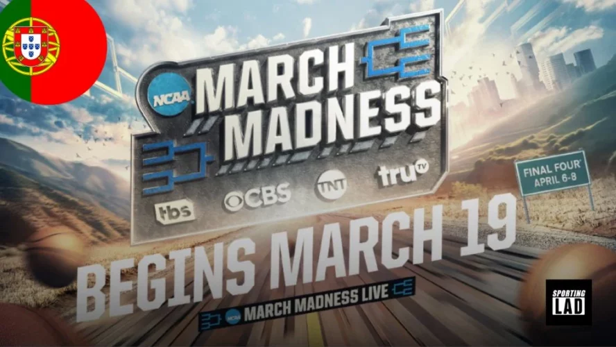 Watch NCAA March Madness 2024 in Portugal