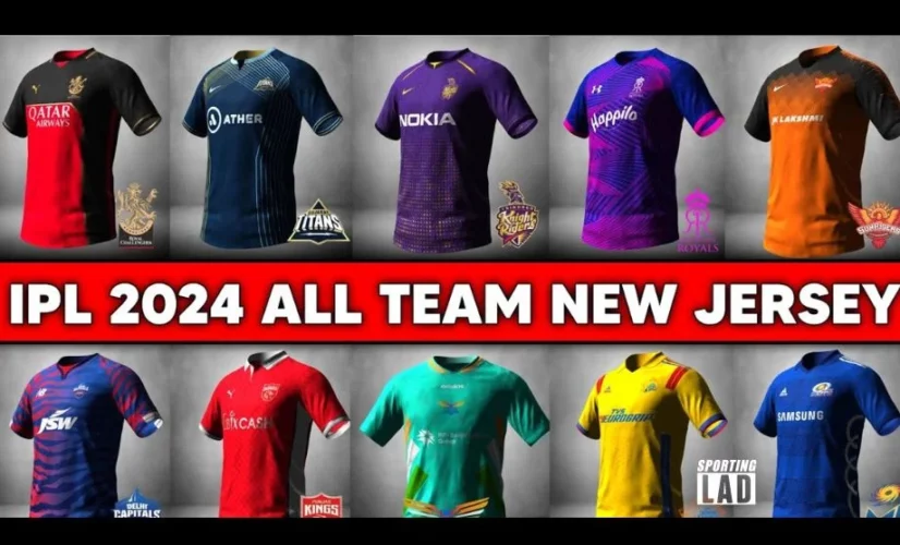 ipl 2024 team jerseys