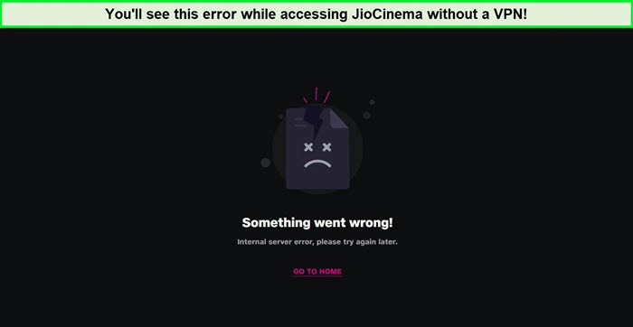 jiocinema error