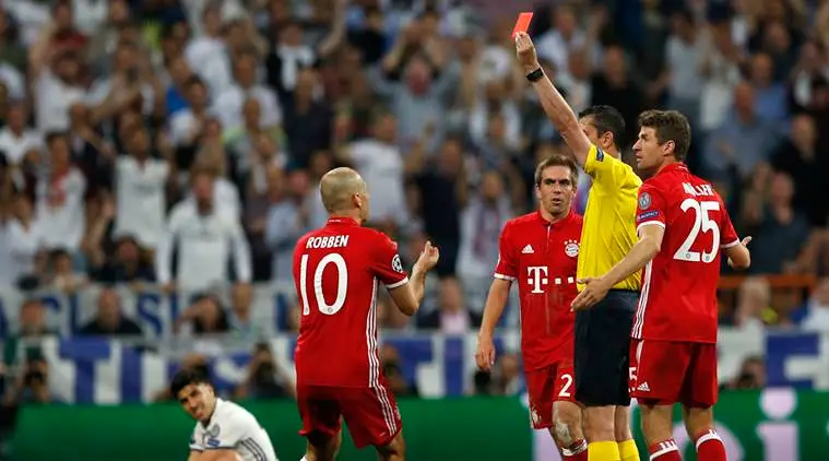 Real Madrid vs Bayern Munich Referees