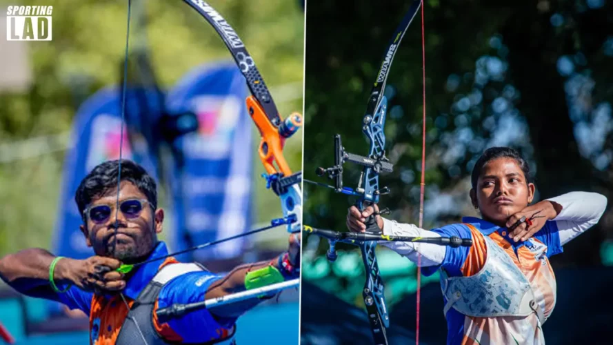 Ankita Bhakat Dheeraj Bommadevara quarterfinals Paris 2024