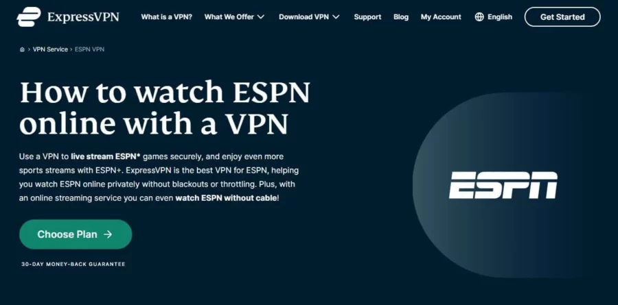 Watch ESPN+ Outside USA