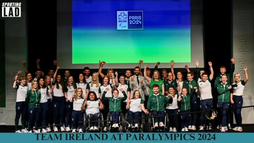Ireland players in action