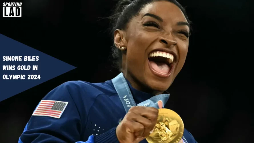 Simone Biles wins gold in Olympic 2024