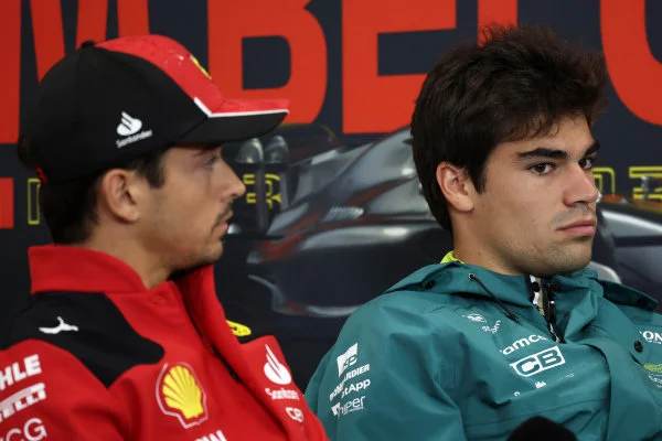 Charles Leclerc and Lance Stroll