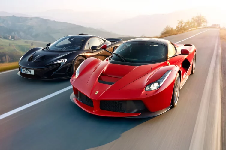 Intense Rivalry: McLaren vs. Ferrari