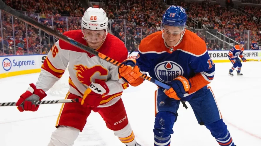 Oilers vs. Flames