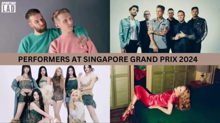 Who Will Be Performing at F1 Singapore 2024